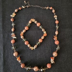 Necklace Bracelet Set